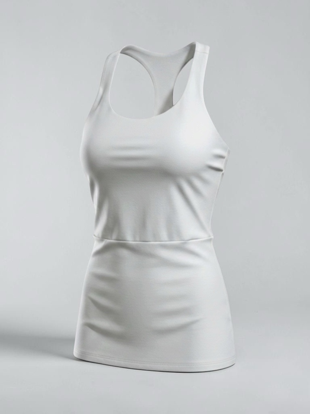 DKNY Women's Racerback Tennis Mini Dress white XL NWT - Picture 2 of 10